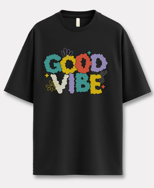 Good Vibes Over-size Tee