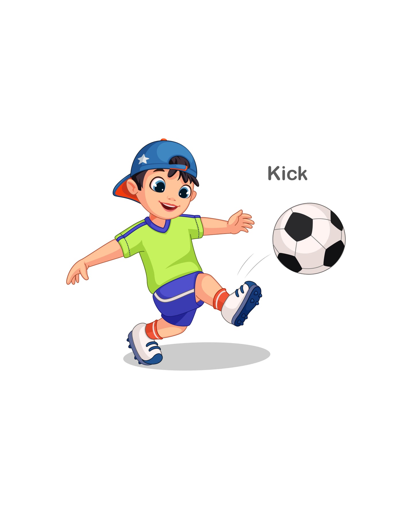 Boy Playing Football Tee