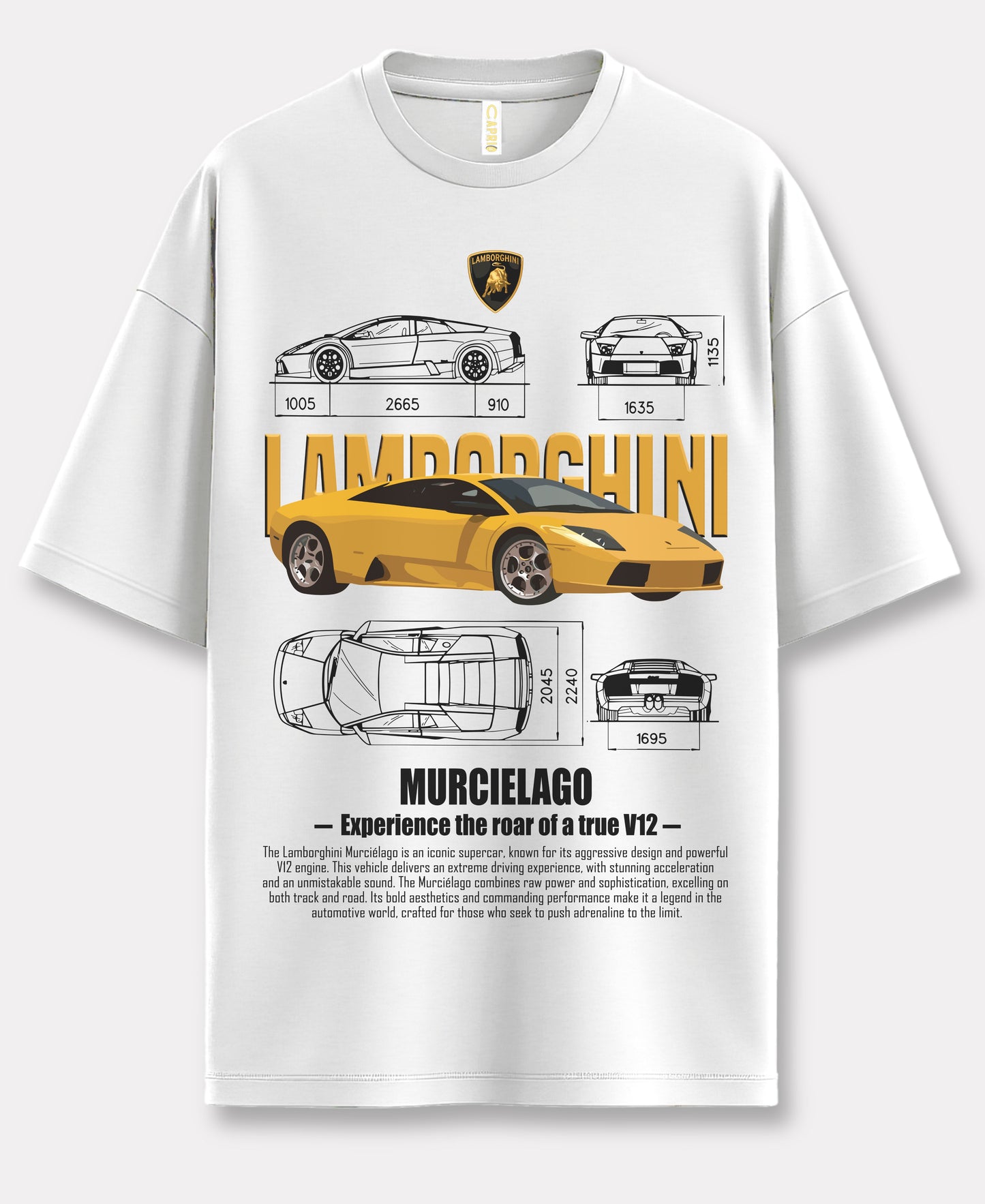 Lamborghini Over-Size Tshirt