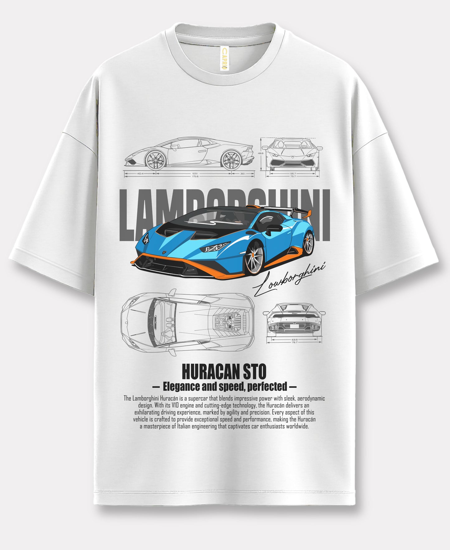 Lamborghini Over-Size Tee