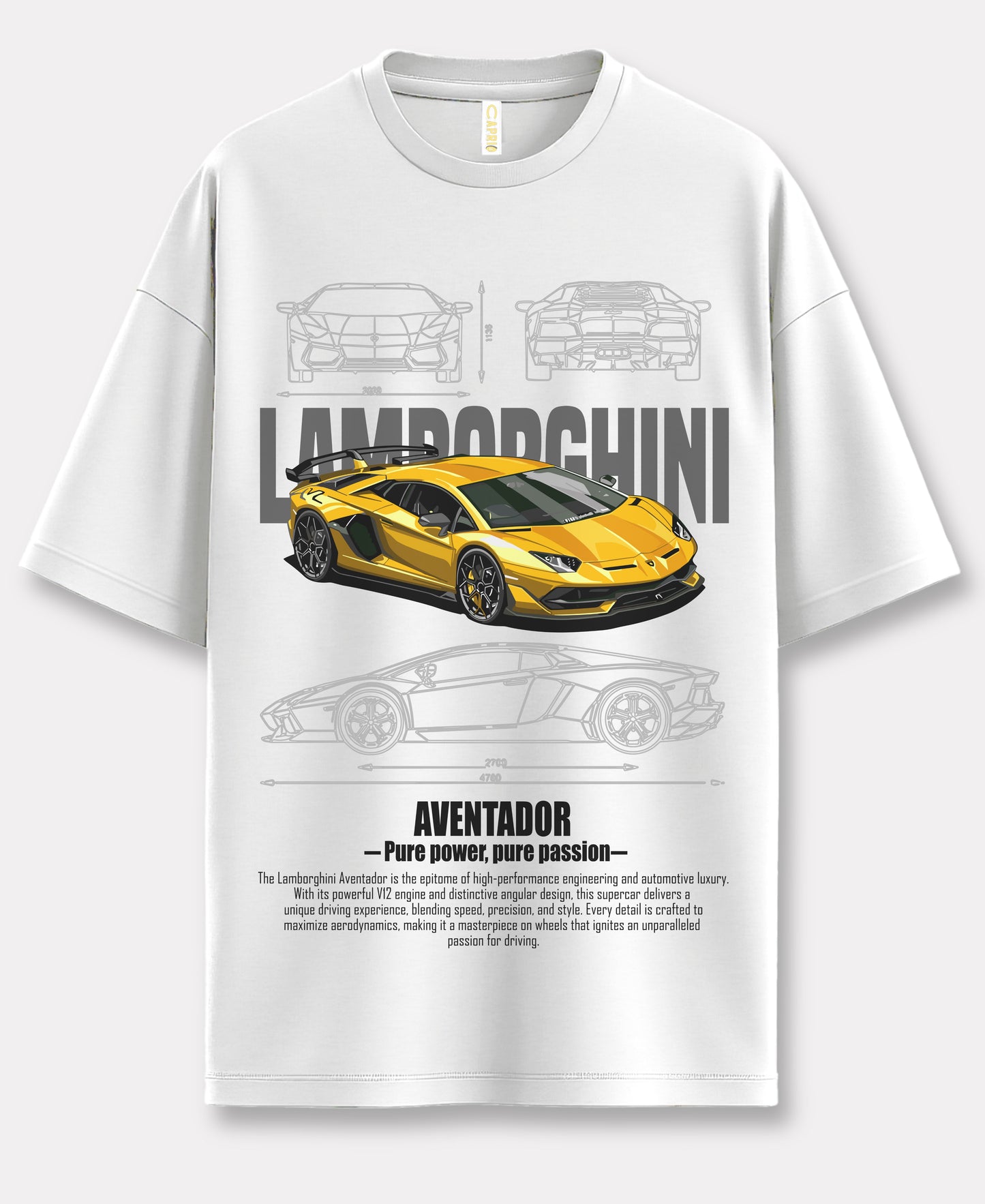 Lamborghini Over-Size Tshirt