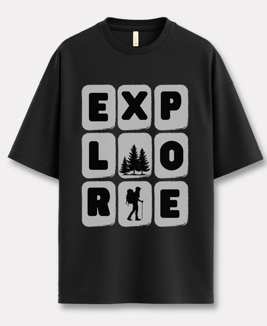 Explore Over-size Tee