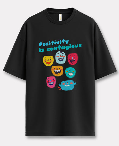 Positivity Over-Size Tee