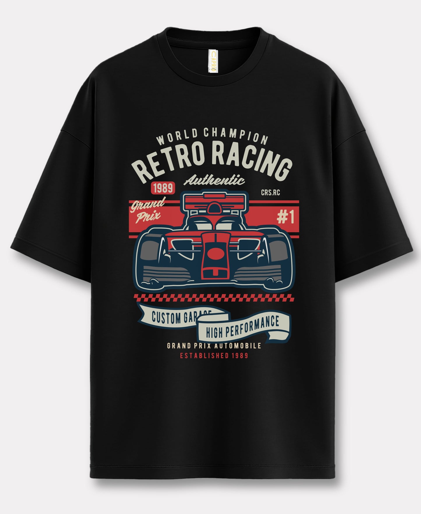 Retro Racing Over-size Tee