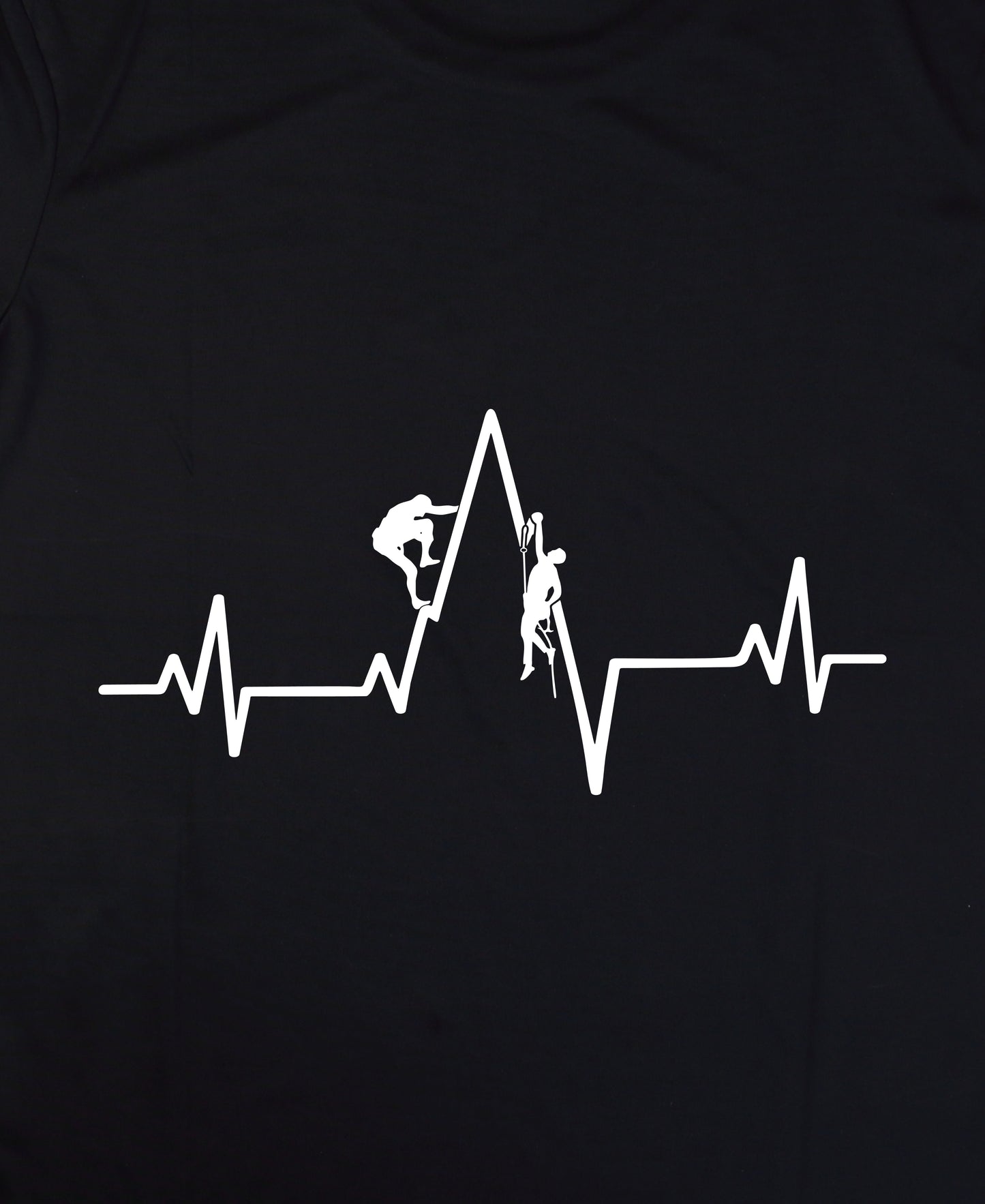 Climbing Heartbeat Over-Size Tee Teesea