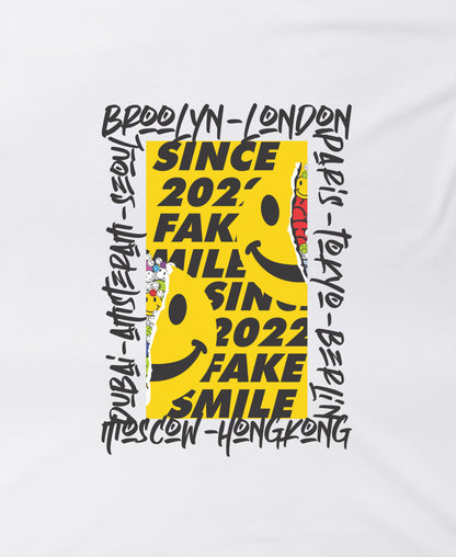 Fake Smile Over-Size Tee Teesea