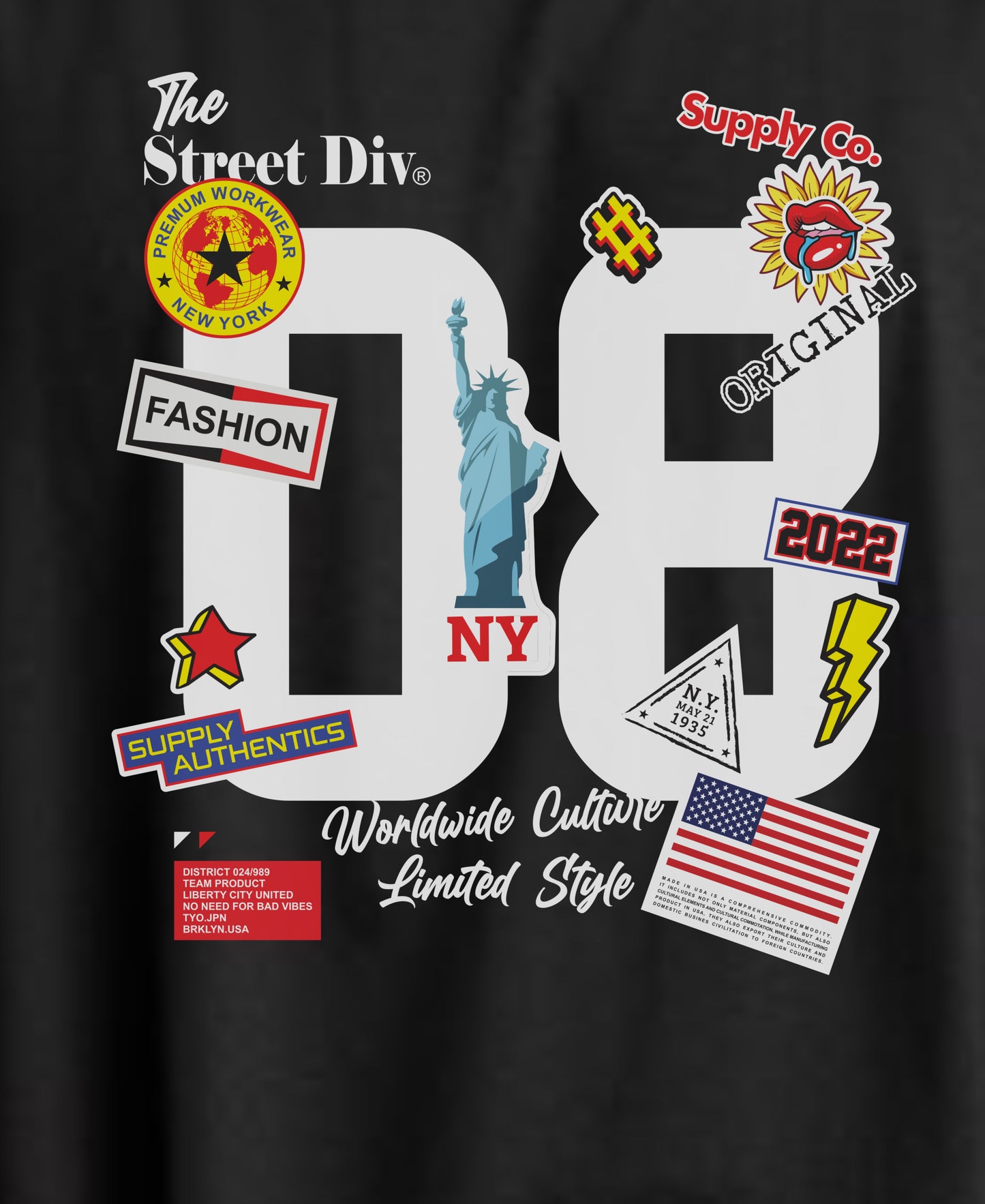 Newyork Over-Size Tee Teesea