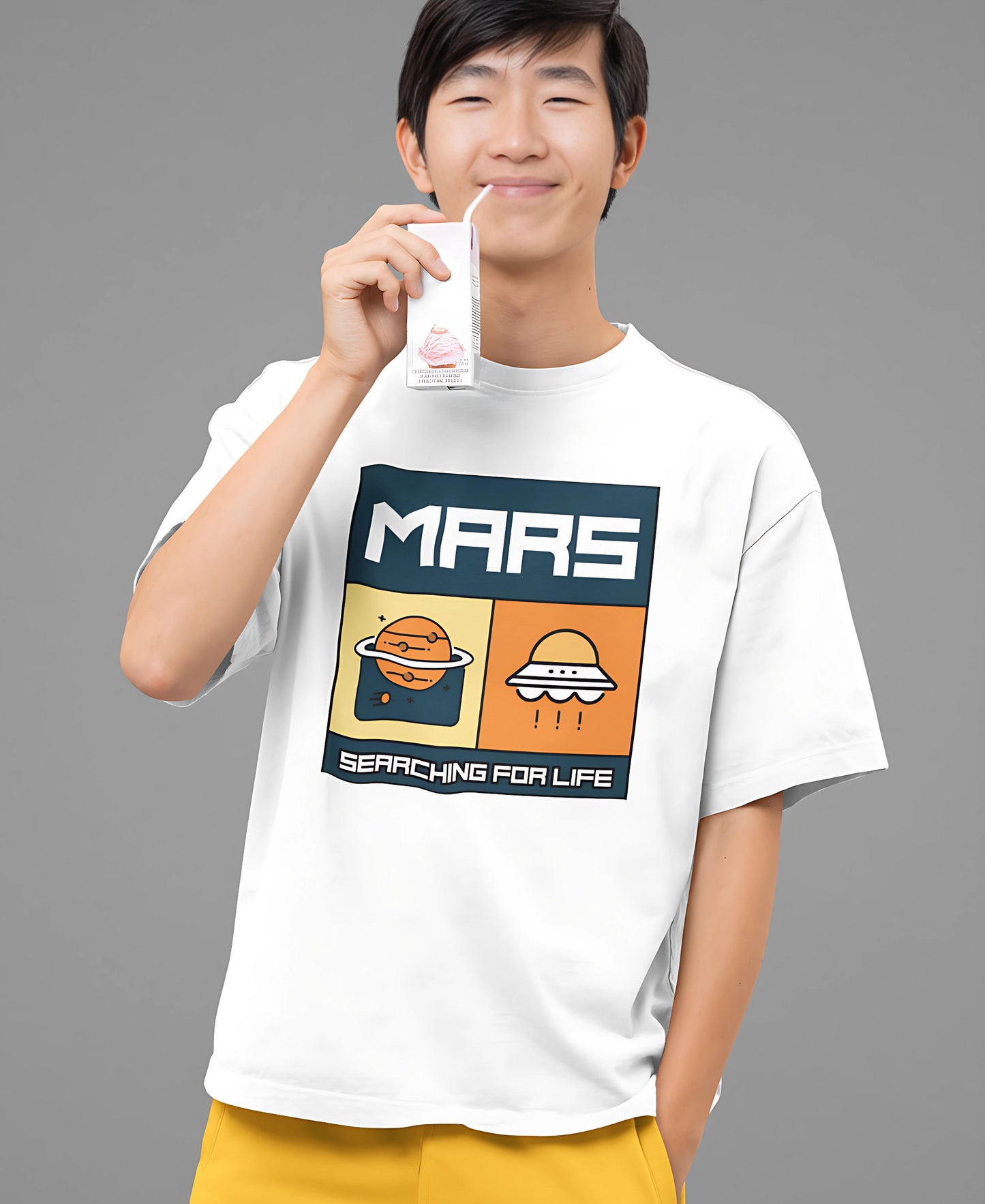 Mars Over-Size Tee Teesea