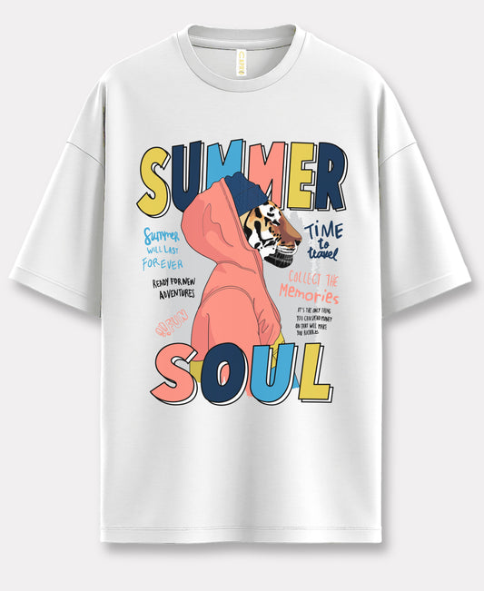 Sunmer Soul Over-size Tee