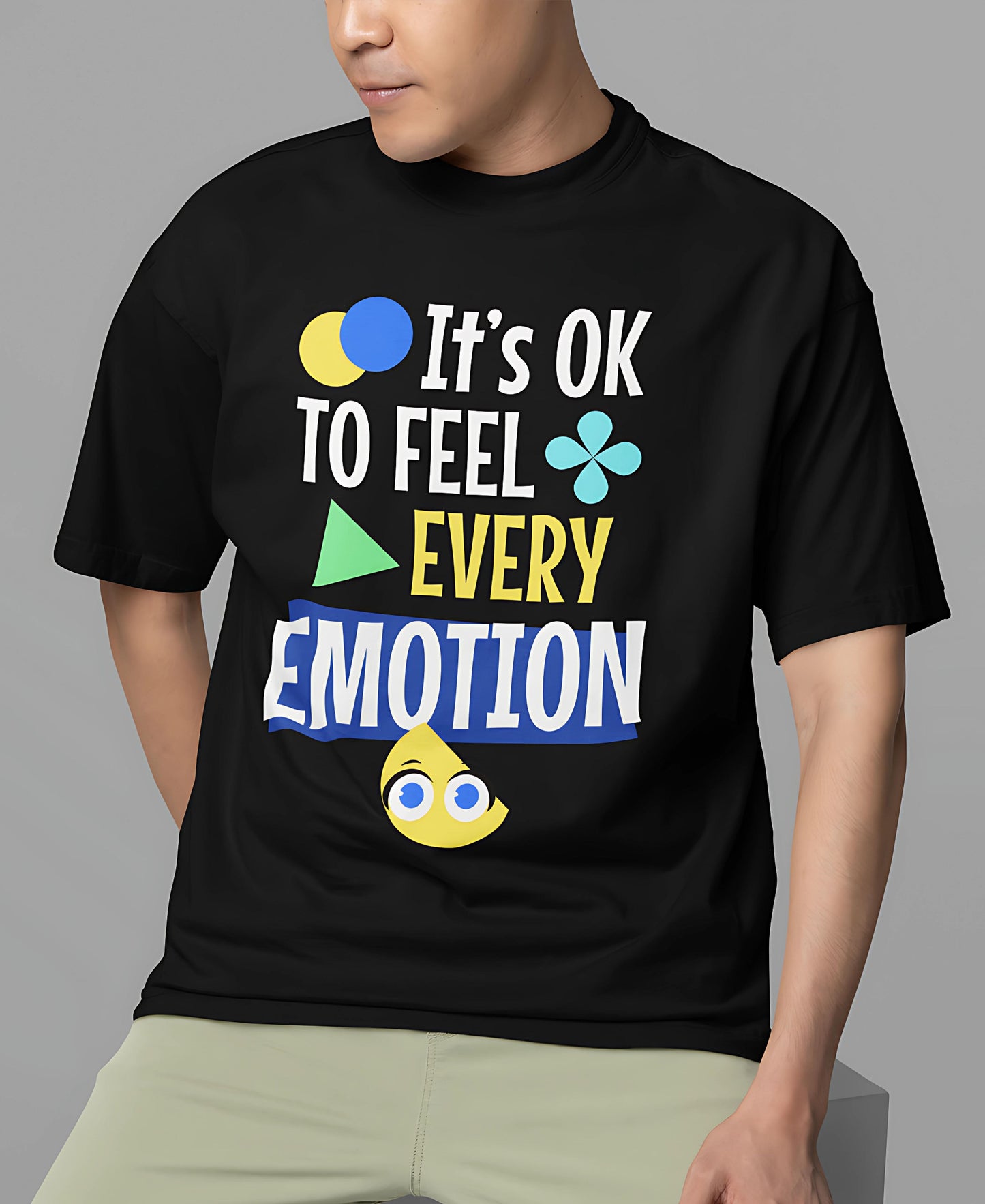 It's OK To Feel Over-Size Tee Teesea