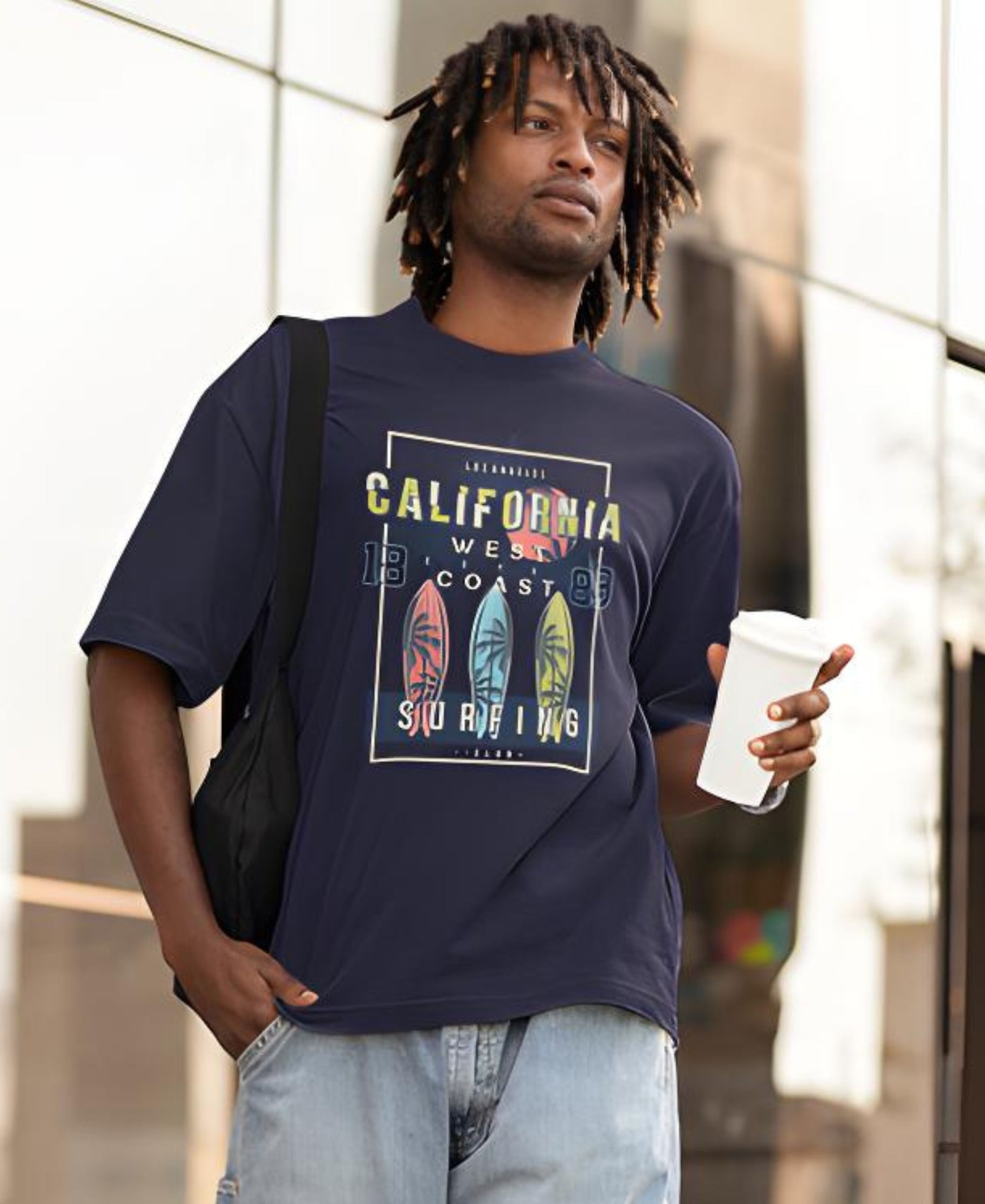 California West Beach Over-Size Tee