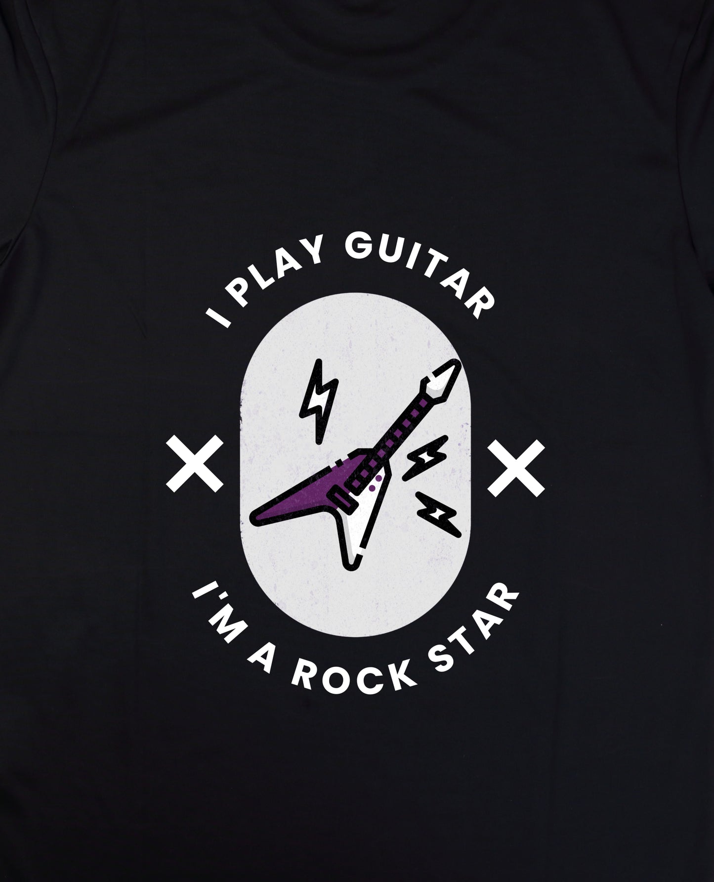 I Play Guitar Tee Teesea