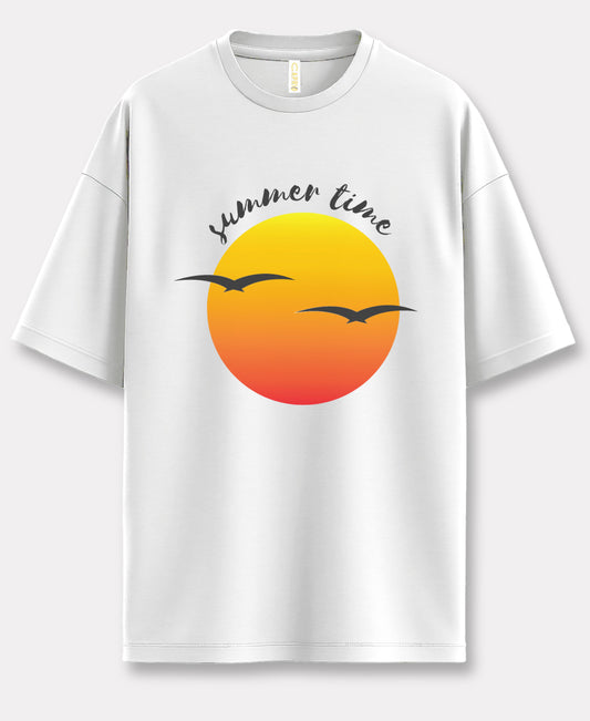 Summer Time Over-size Tee