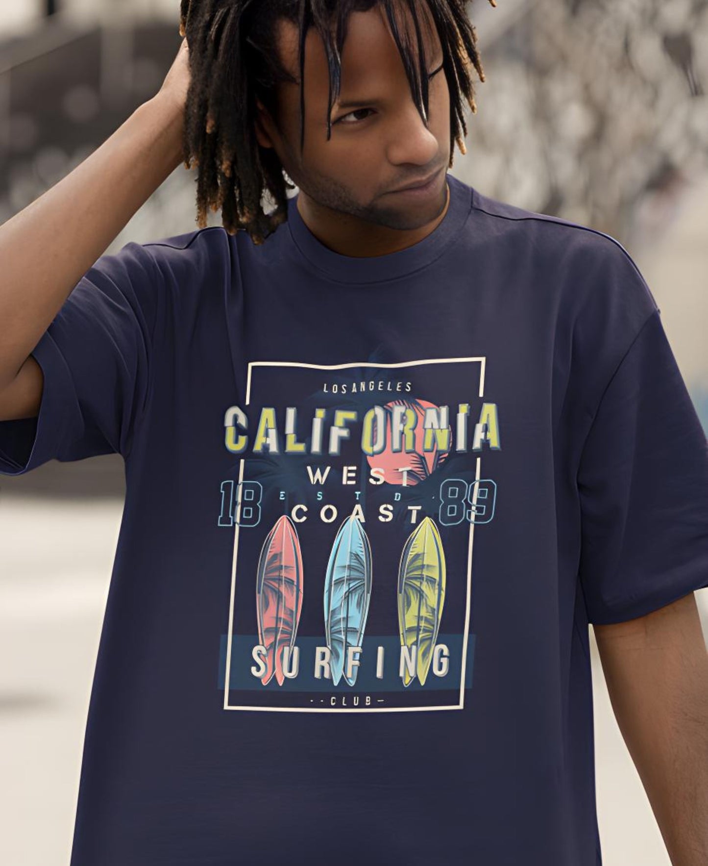 California West Beach Over-Size Tee