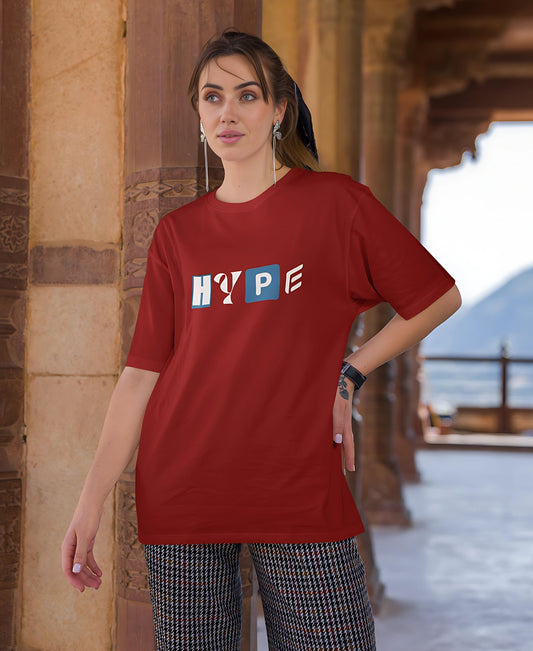 Hype Over-Size Tee Teesea