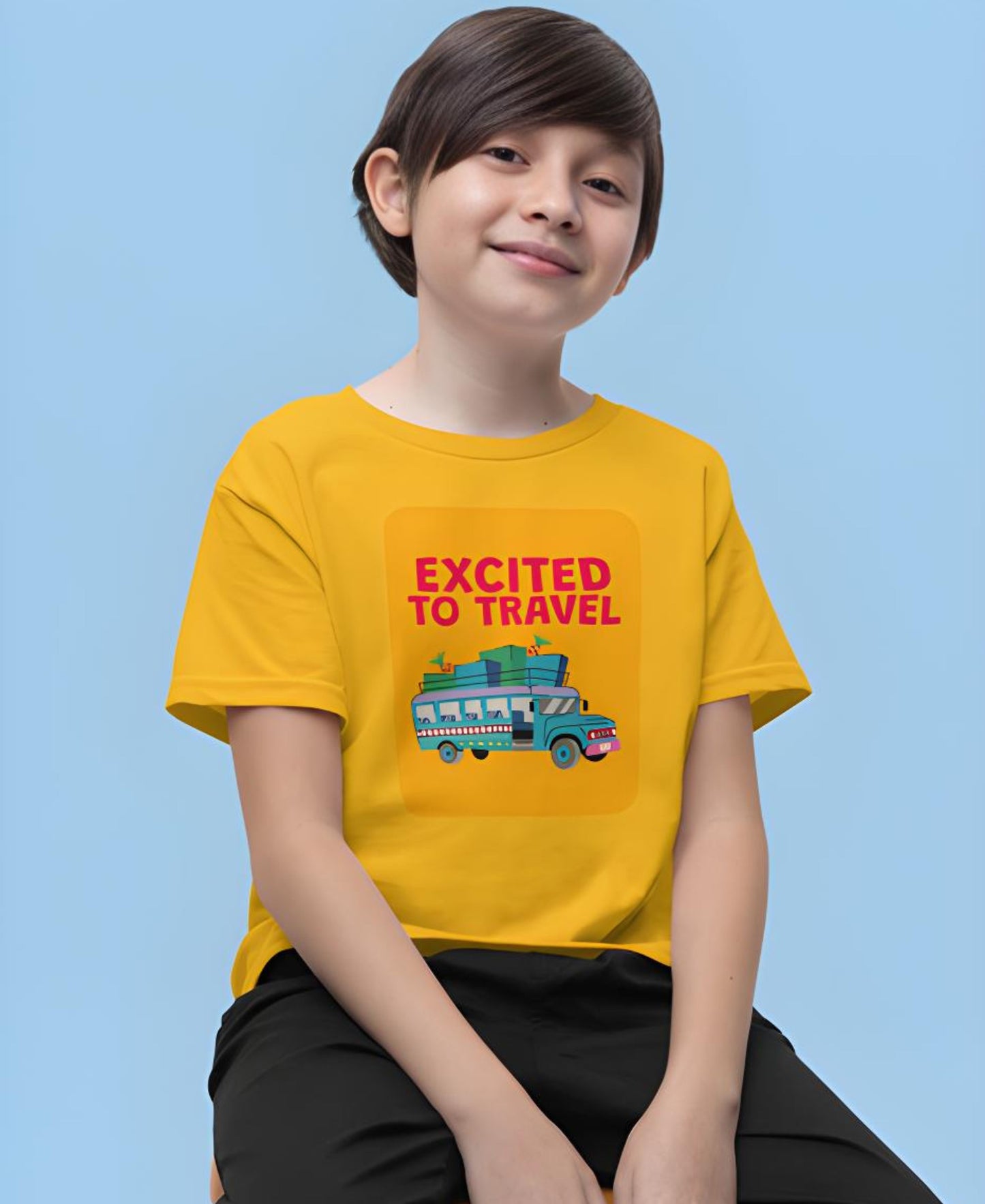 Excited To Travel Tee Teesea