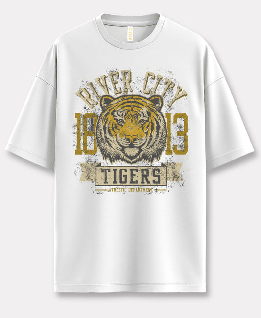 River City Tiger Over-size Tee