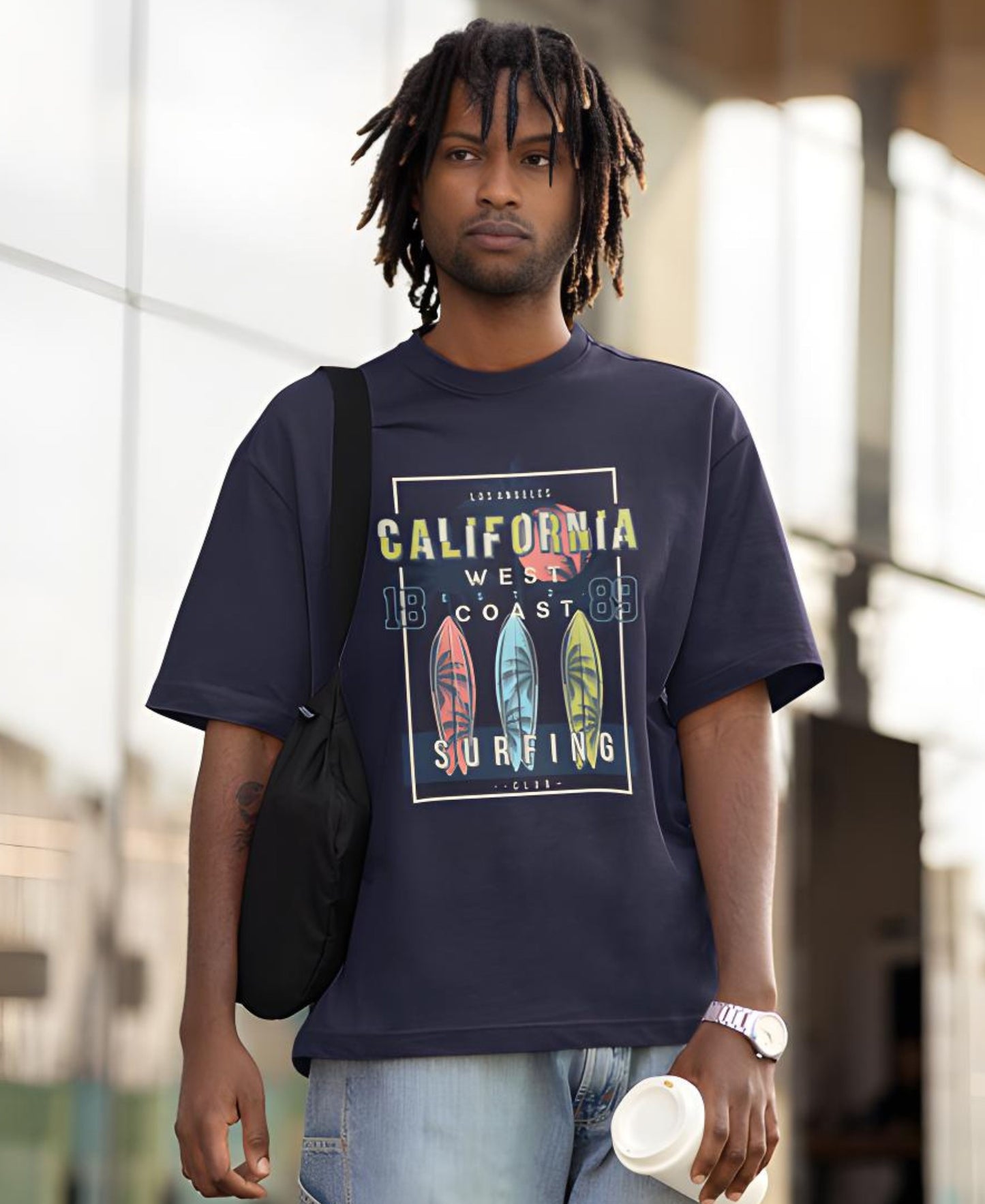 California West Beach Over-Size Tee