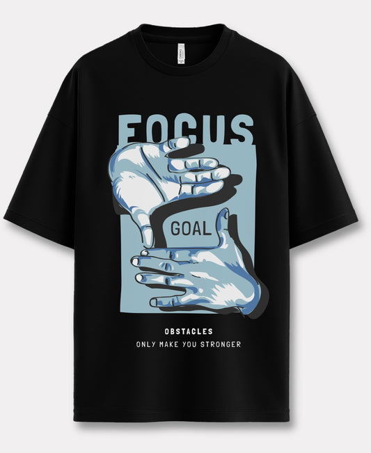 Focus On Goal Over-size Tee