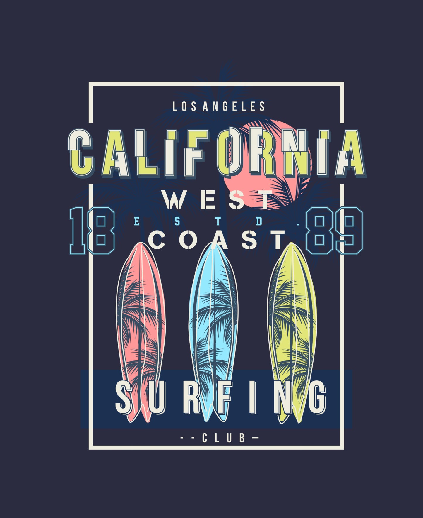 California West Beach Over-Size Tee