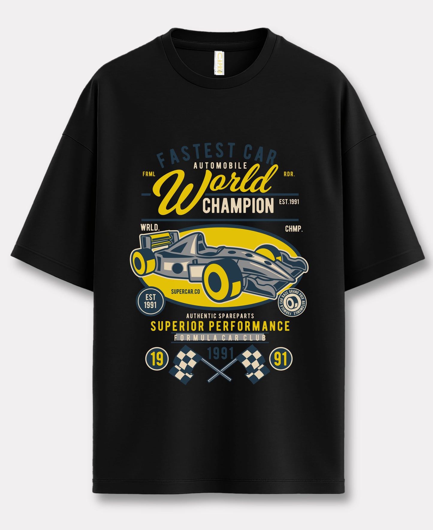 Fastest Car Over-size Tee