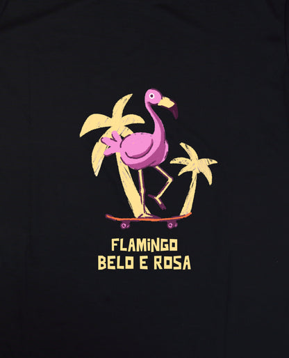 Flamingo Belo E Rosa Tee Teesea