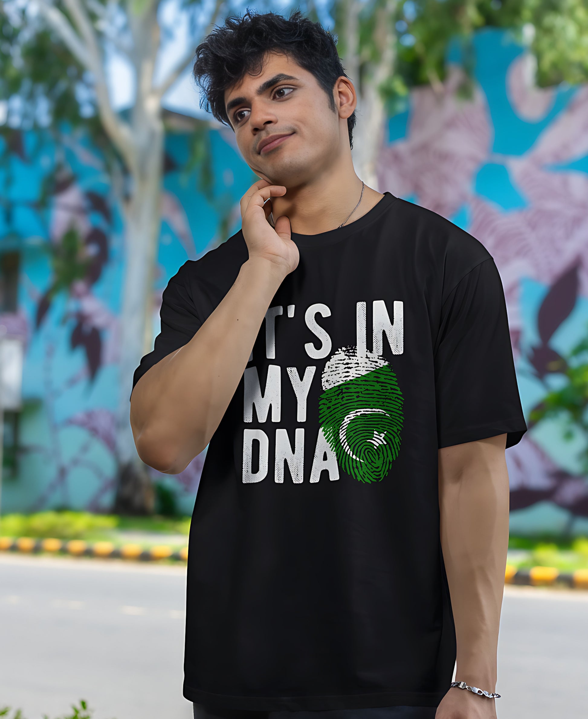 It's In My DNA Over-Size Tee Teesea