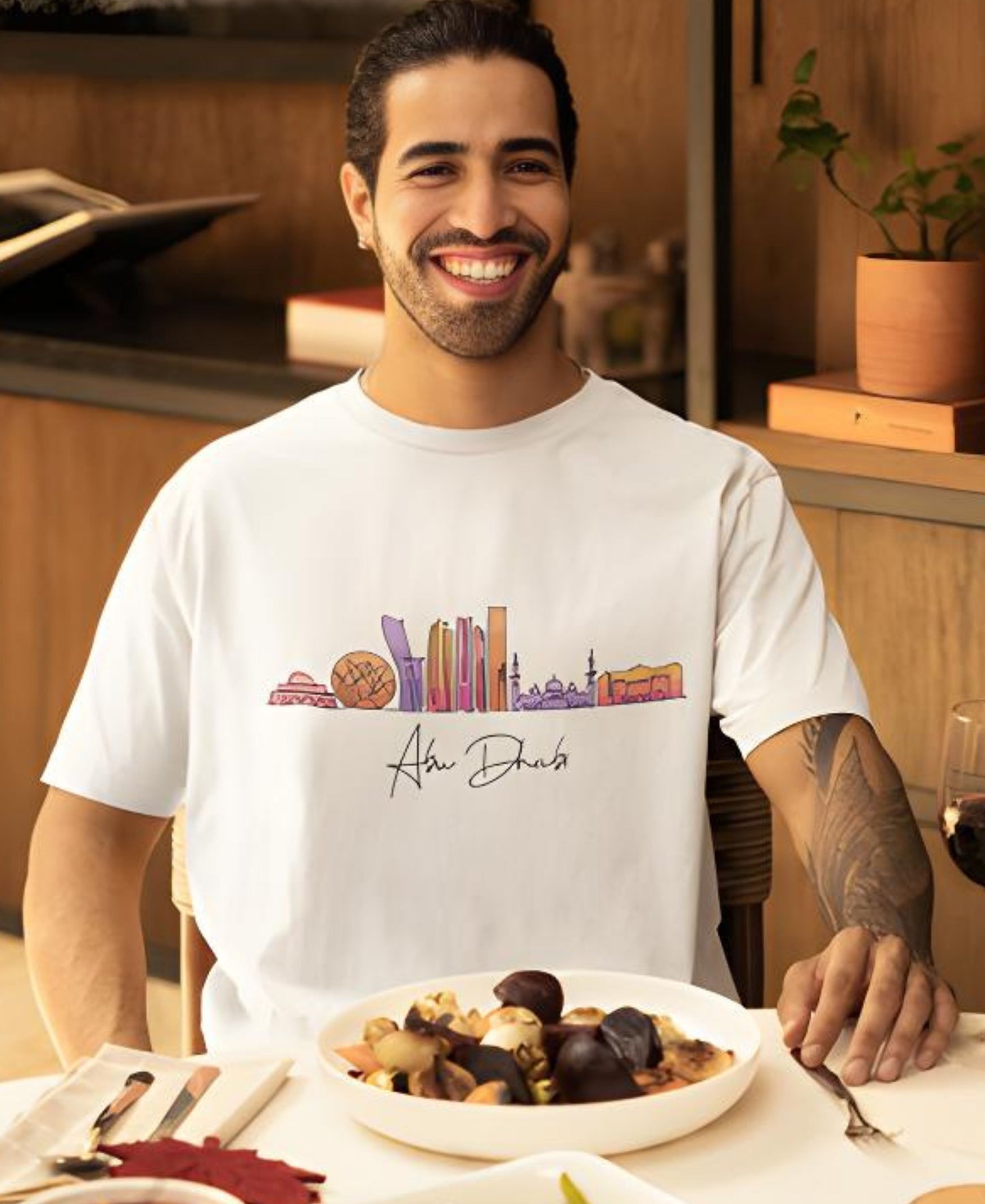 Abu Dhabi Over-Size Tee Teesea