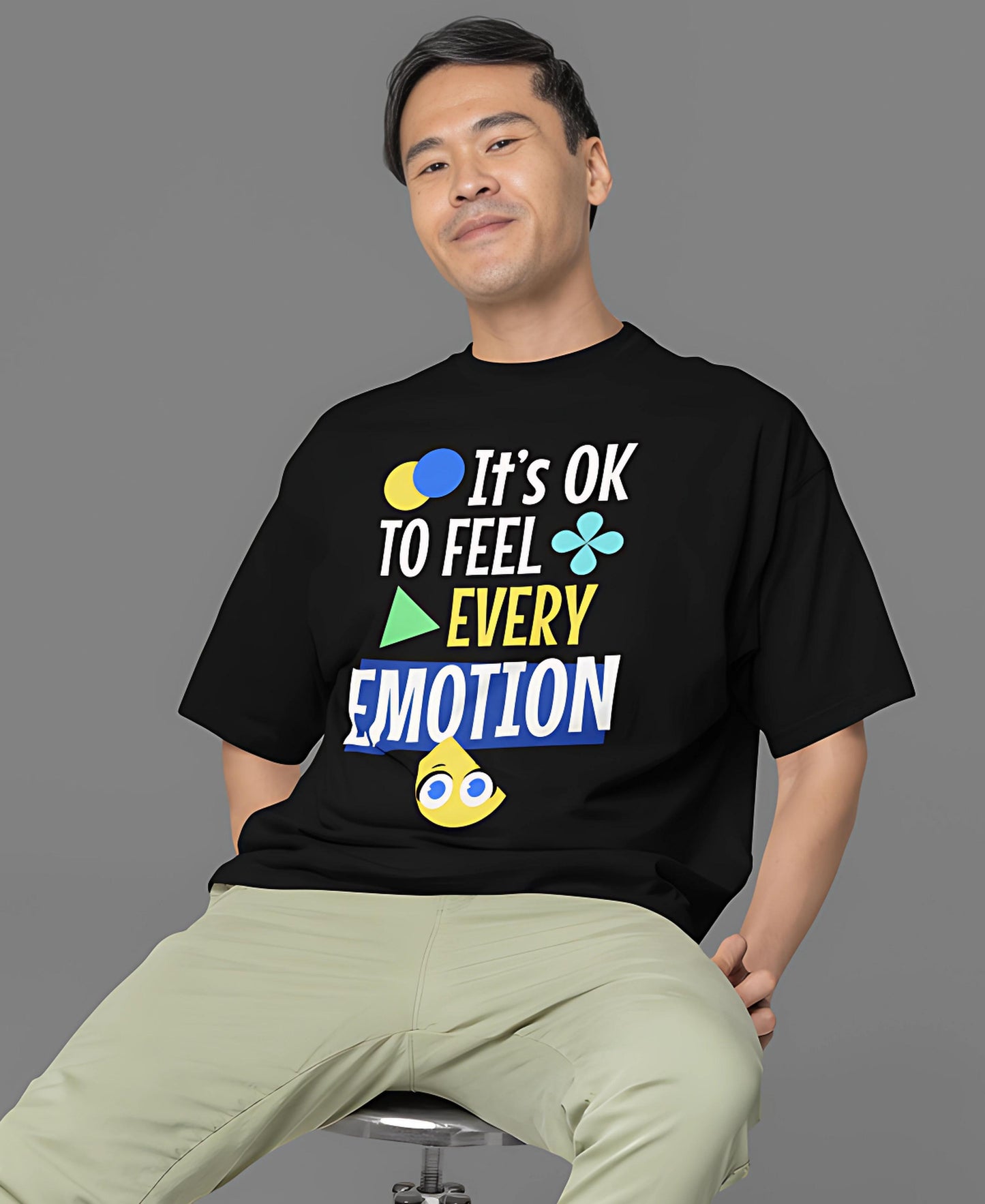 It's OK To Feel Over-Size Tee Teesea