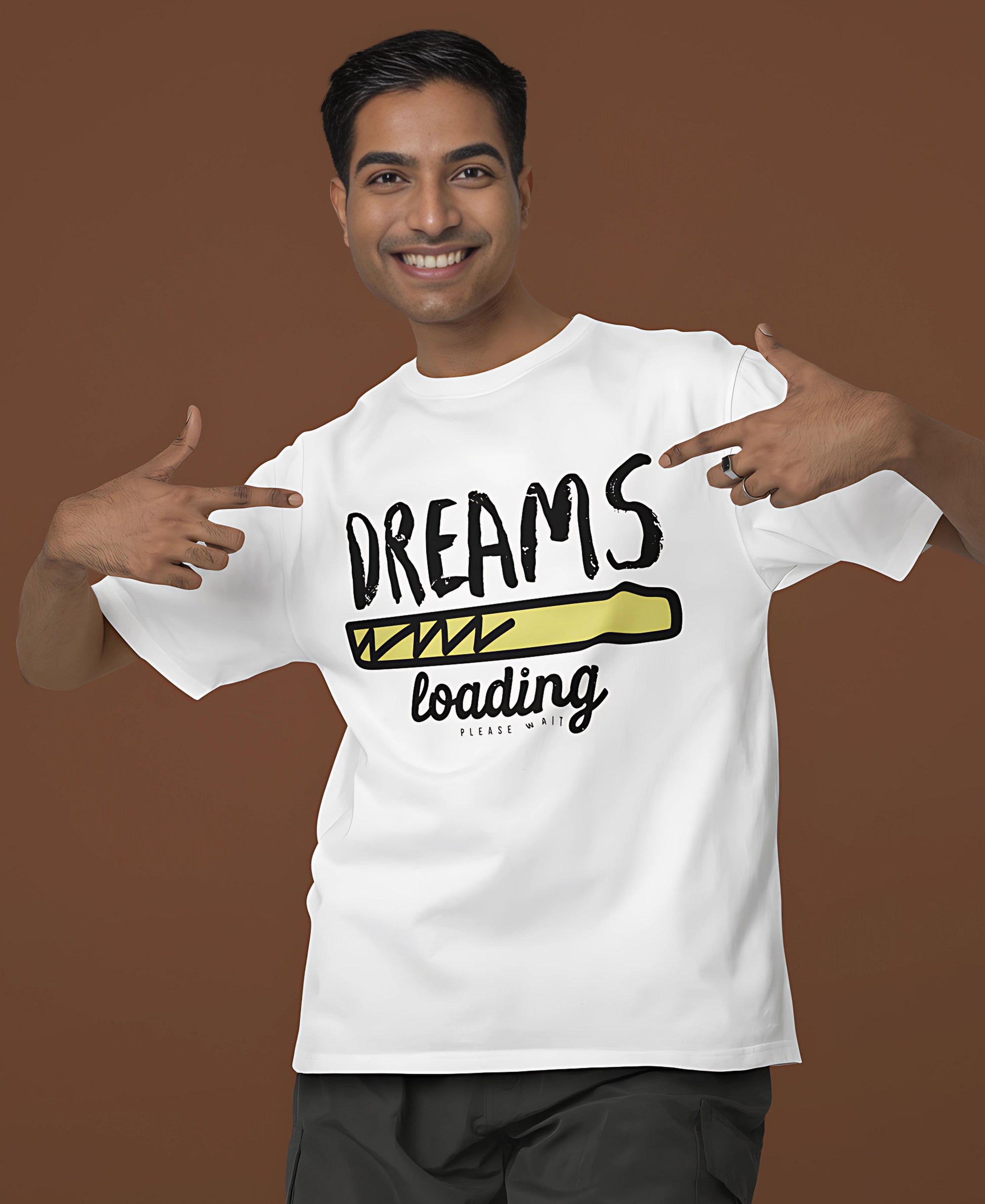 Dreams Loading Over-Size Tee Teesea