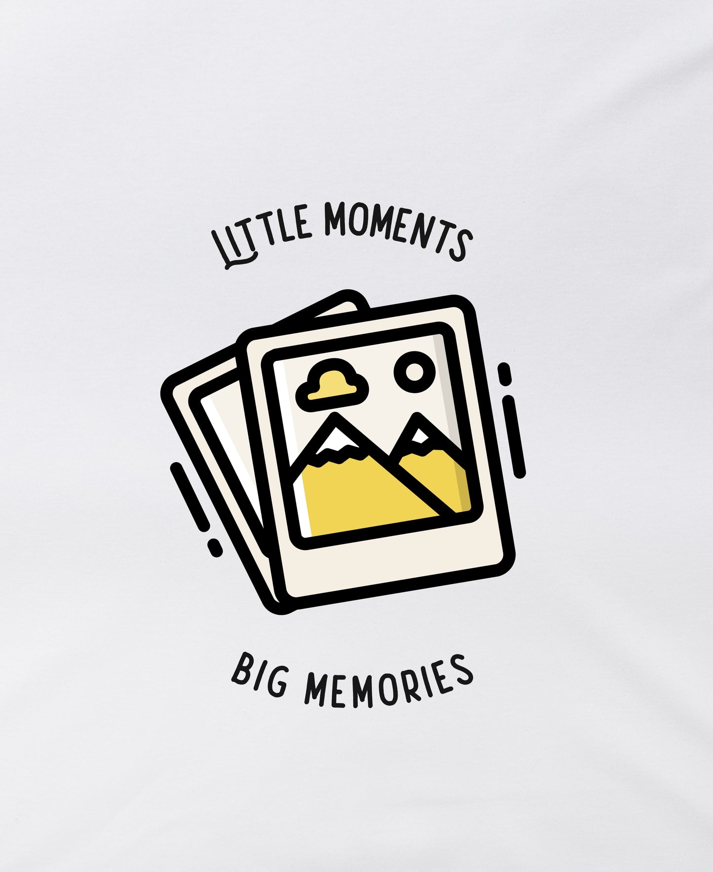 Little Moments Big Memories Over-Size Tee Teesea