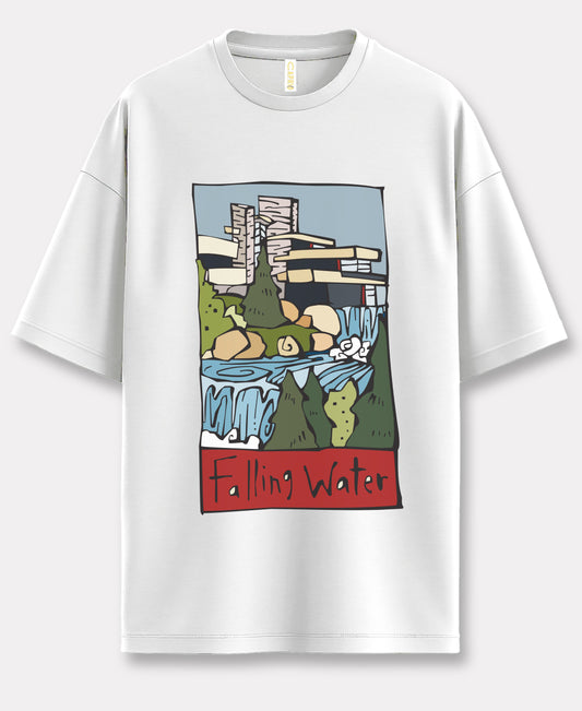 Falling Water Over-Size Tee