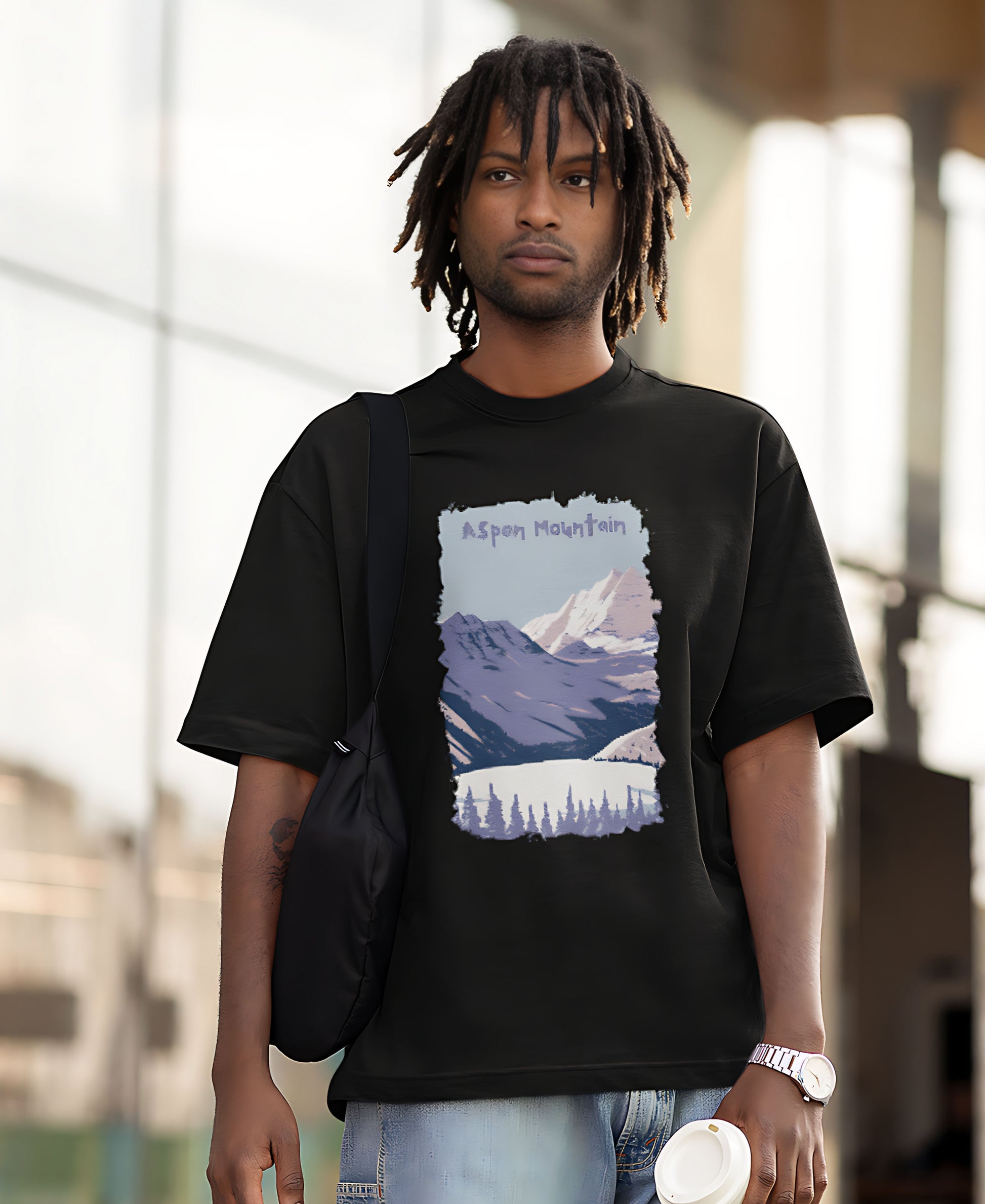 Aspen Mountain Over-Size Tee Teesea