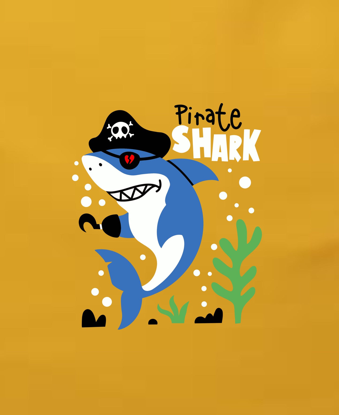 Pirate Shark Tee Teesea