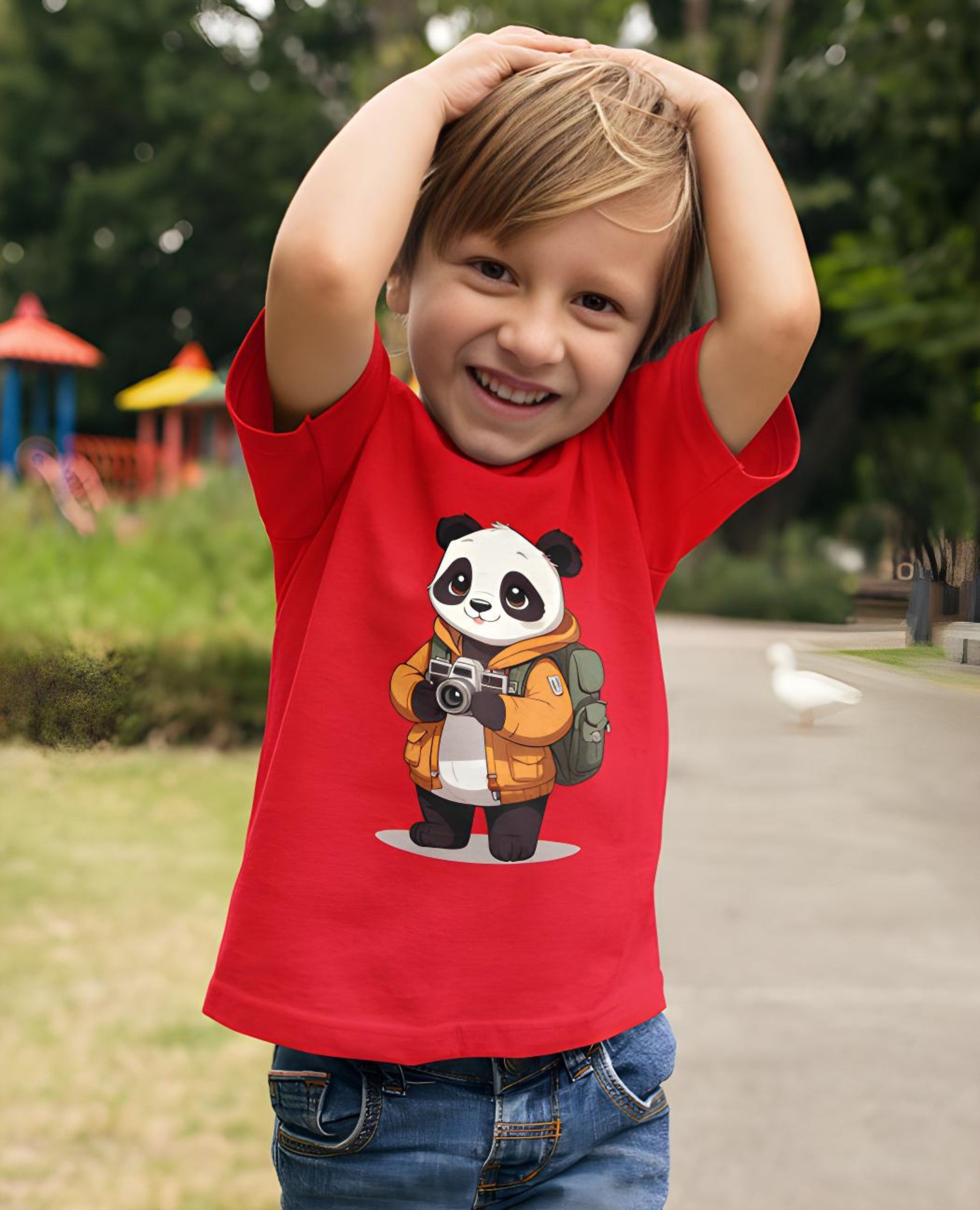 Tourist Panda Tee Teesea