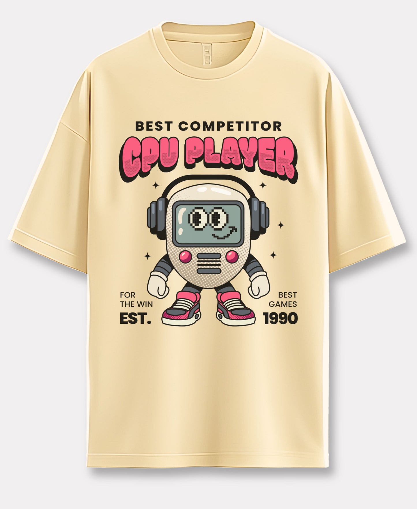 CPU Player Over-size Tshirt