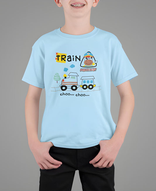 Cow Train Tee Teesea