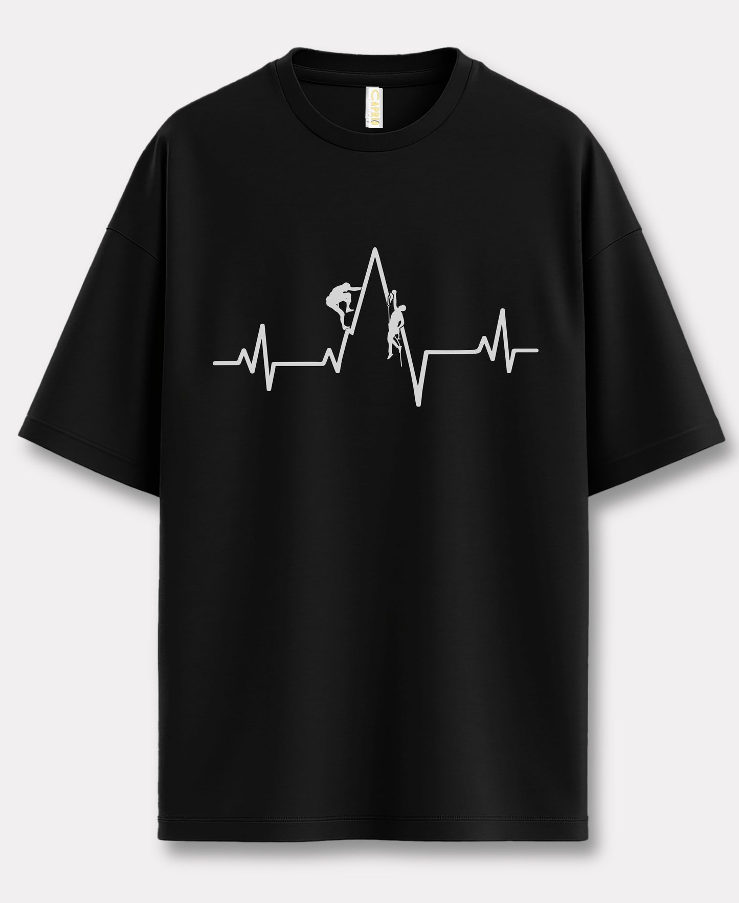 Climbing Heartbeat Over-Size Tee