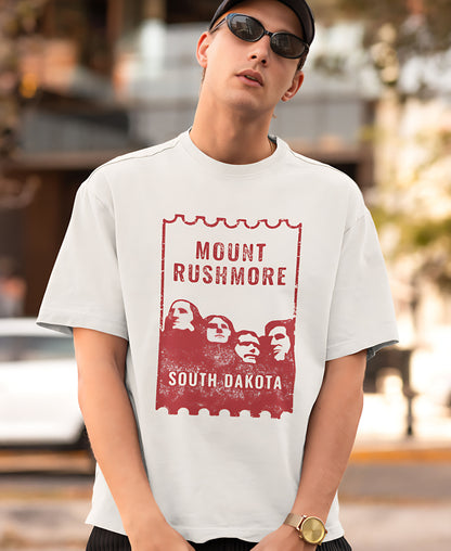 Mountain Rushmore Over-Size Tee Teesea