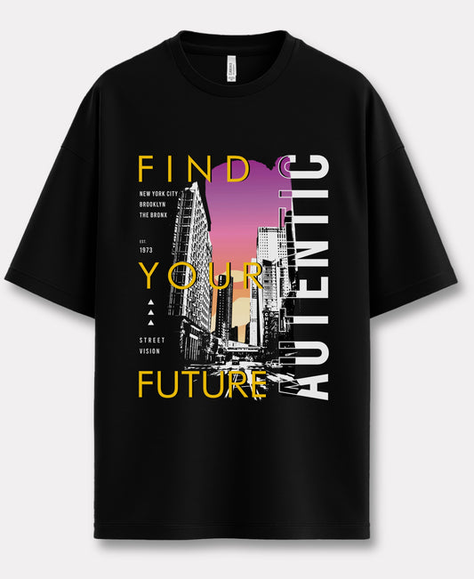 Find Your Future Over-size Tee