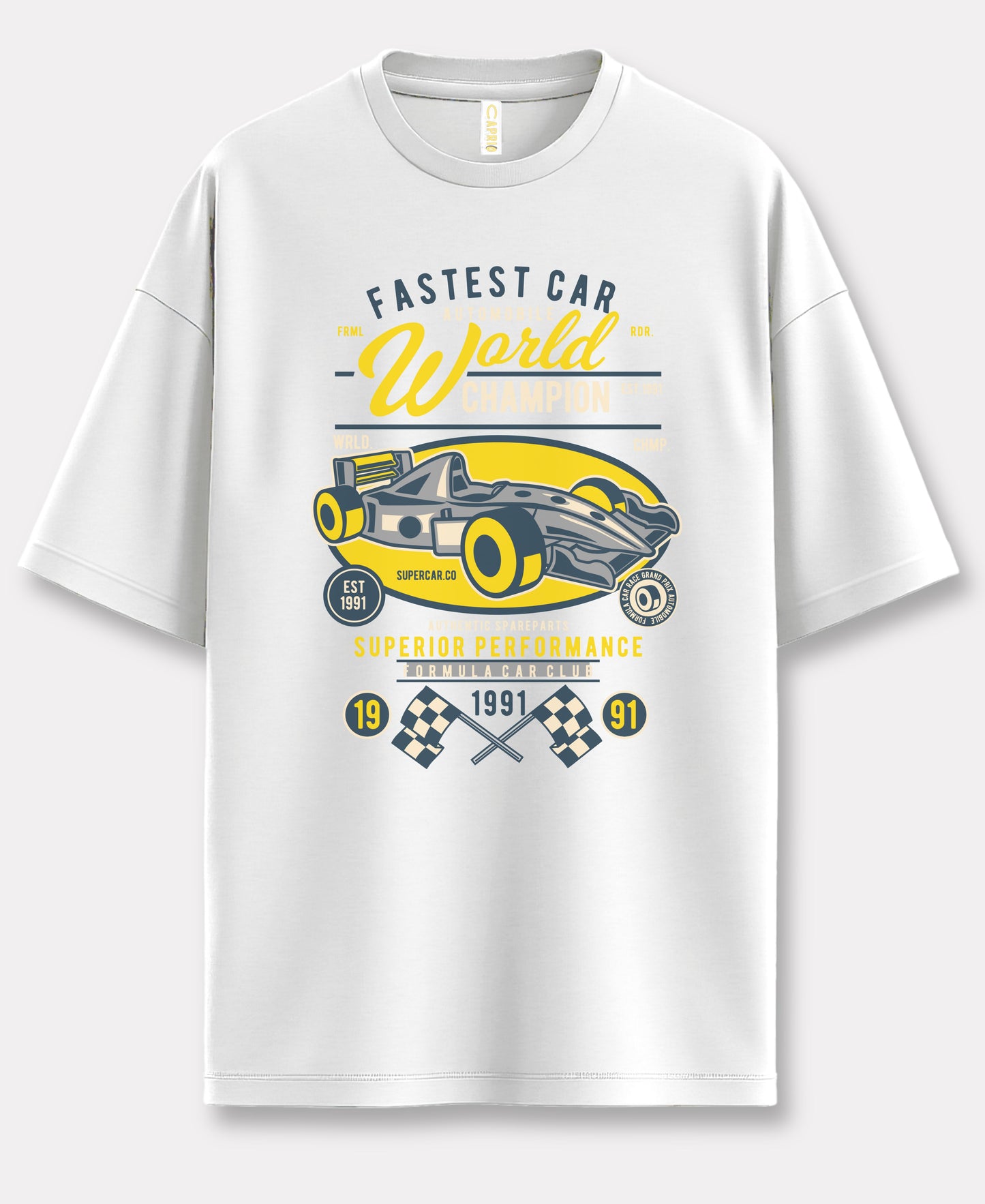 Fastest Car Over-size Tee