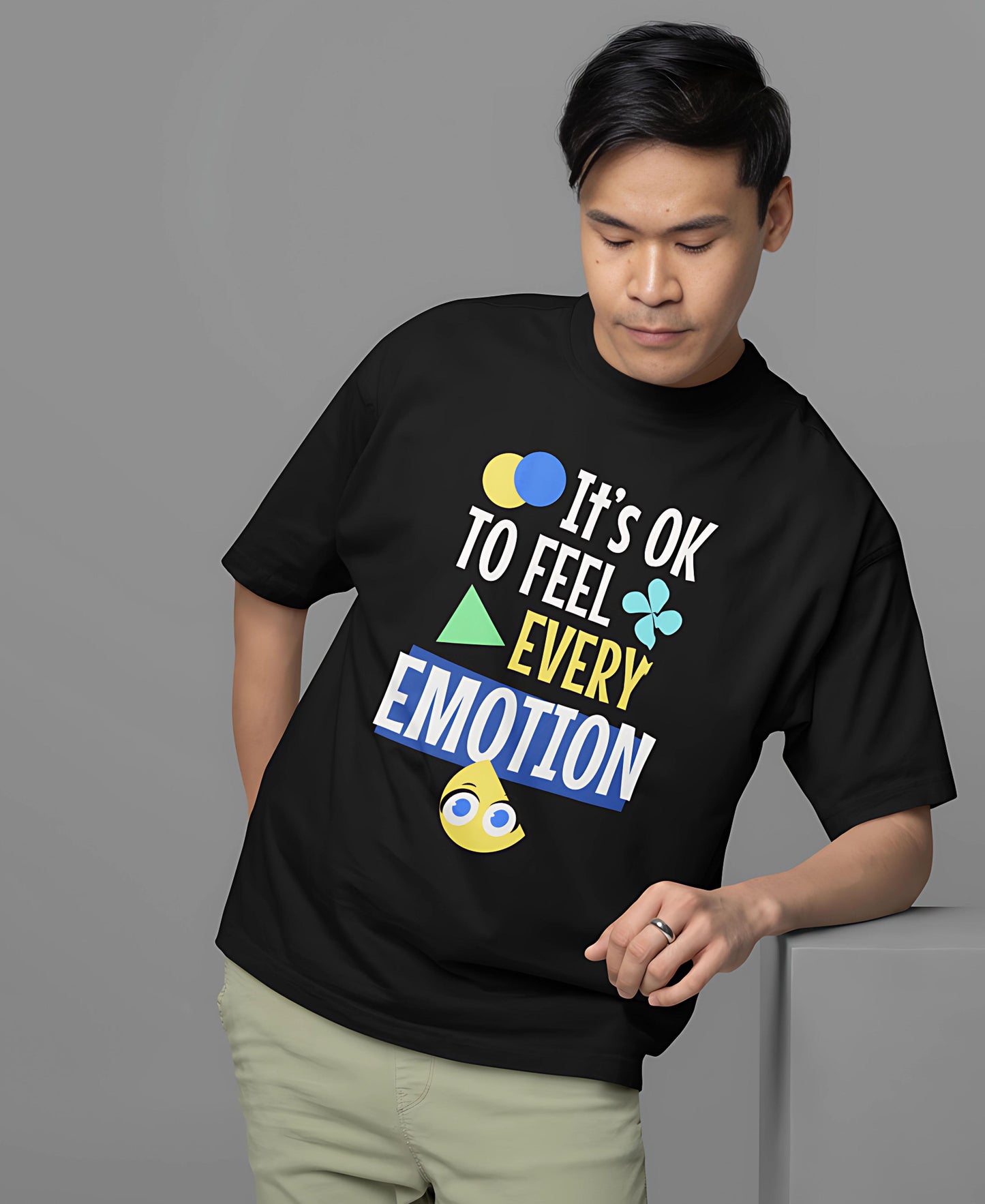 It's OK To Feel Over-Size Tee Teesea