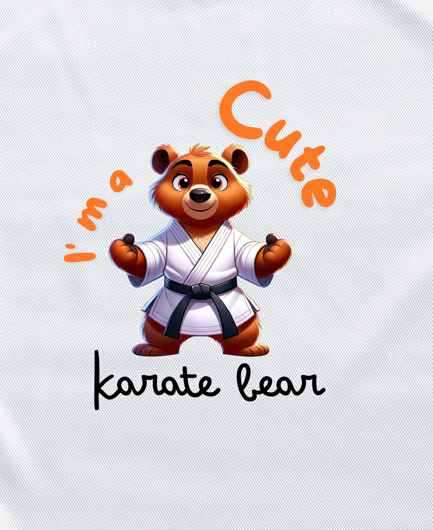 I'm A Cute Karate Tee Teesea